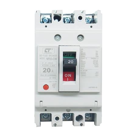 โมลเคสเซอร์กิตเบรกเกอร์ CT ELECTRIC CTNF-63C 3P 20A