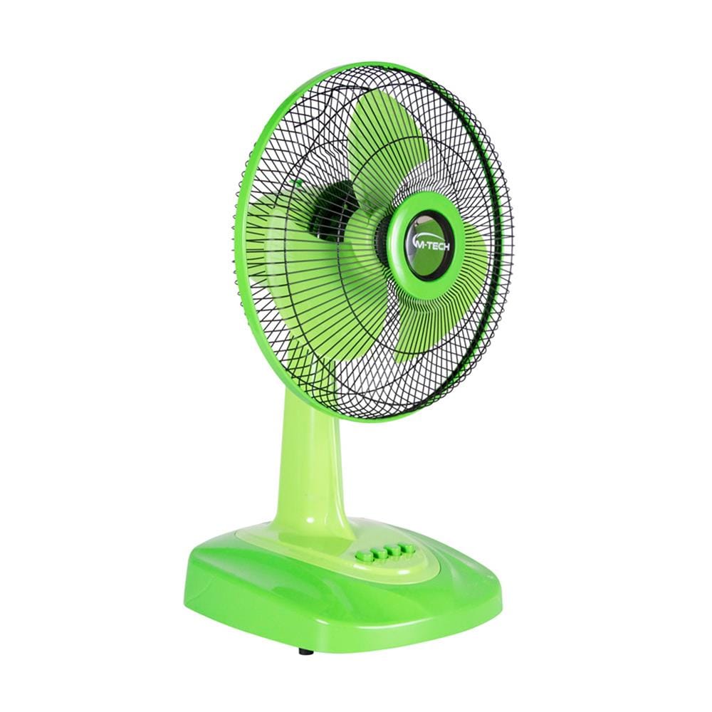 พัดลมตั้งโต๊ะ 12 นิ้ว M-TECH CF-5121 สีเขียว