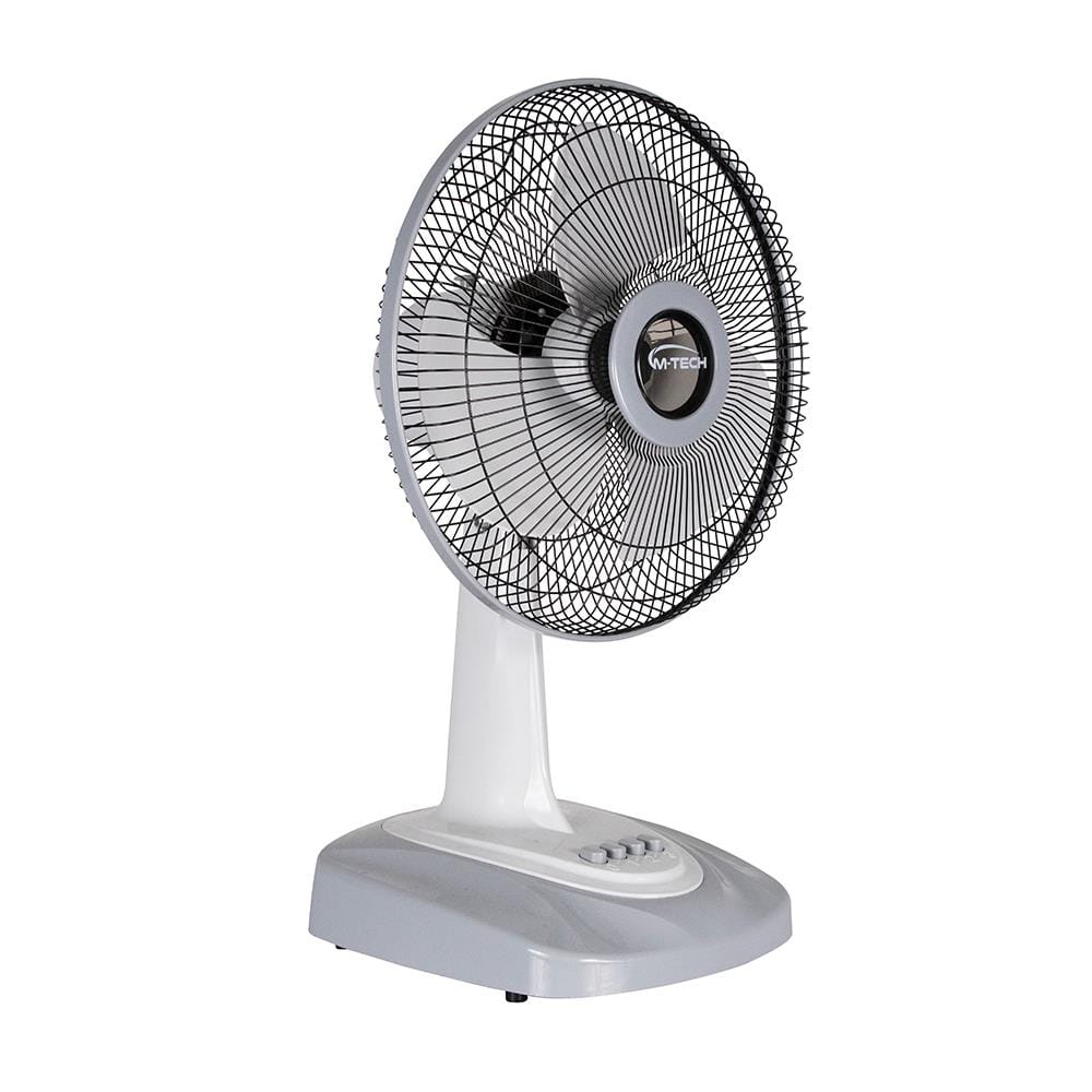 พัดลมตั้งโต๊ะ 12 นิ้ว M-TECH CF-5121 สีเทา