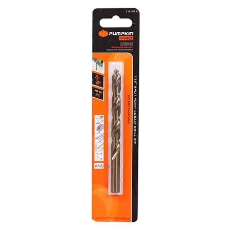 ดอกเจาะเหล็ก PUMPKIN M35 STRAIGHT SHANK COBALT 3/8 นิ้ว_2