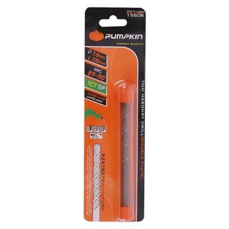 ดอกเจาะคอนกรีต PUMPKIN STRAIGHT SHANK MASONRY DRILL BITS 7X100 มม._2