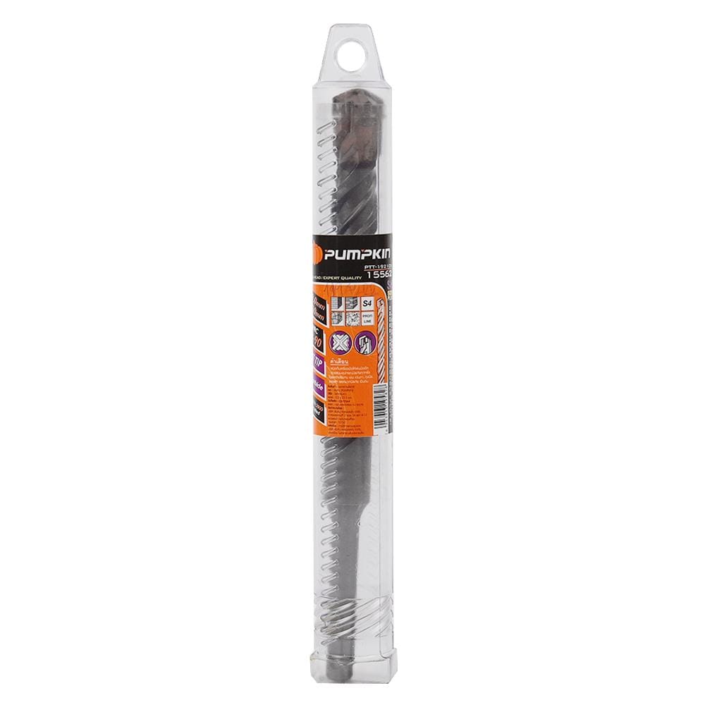 ดอกเจาะคอนกรีต PUMPKIN SDS X-CARBIDE ROTARY DRILL BITS 19X210 มม.