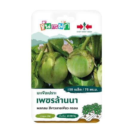 เมล็ดพันธุ์มะเขือเปราะ เพชรล้านนา ศรแดง_0
