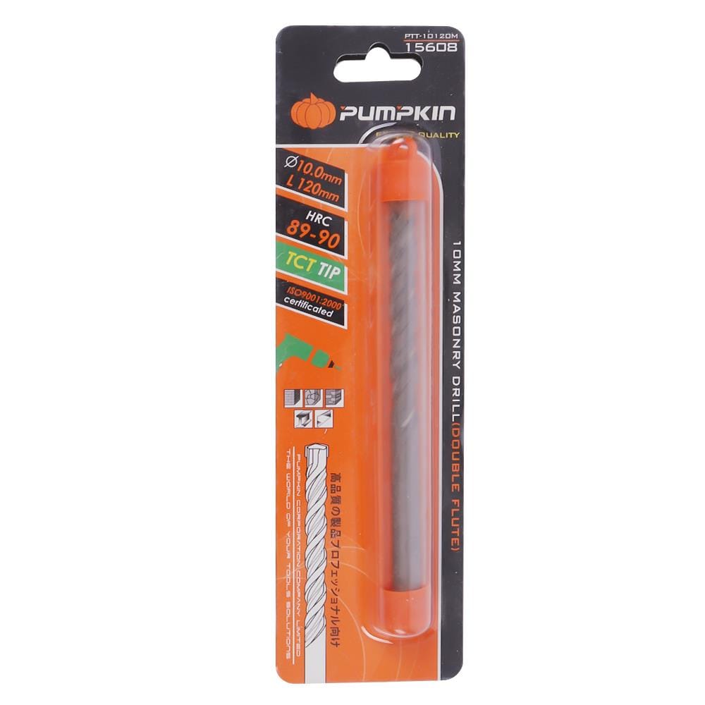 ดอกเจาะคอนกรีต PUMPKIN STRAIGHT SHANK MASONRY DRILL BITS 10X120 มม.
