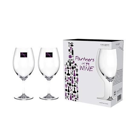 แก้วก้านคริสตัล 625 มล. LUCARIS WINE BEGINNER RED WINE (แพ็ก 2 ใบ)_1