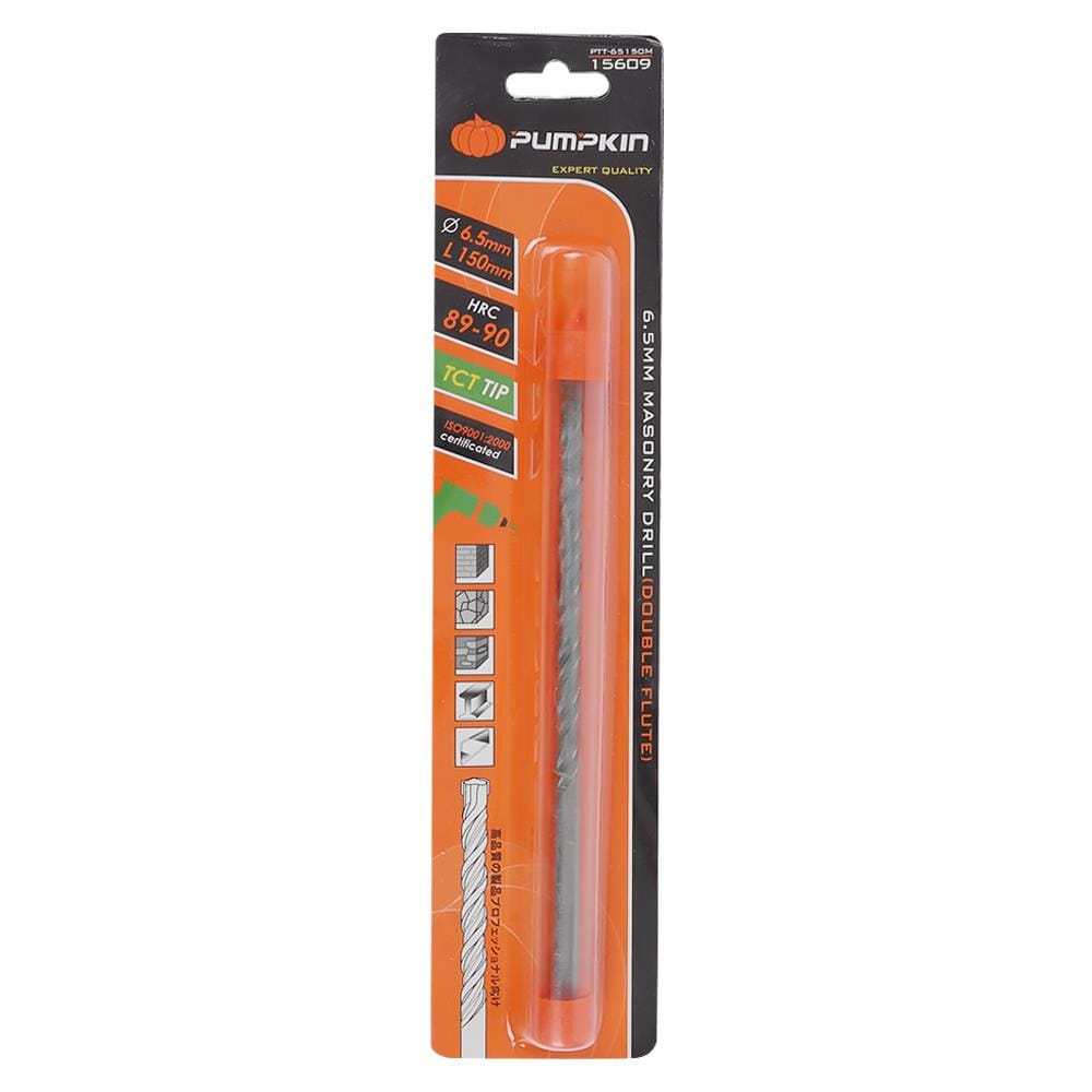 ดอกเจาะคอนกรีต PUMPKIN STRAIGHT SHANK MASONRY DRILL BITS 6.5X150 มม.