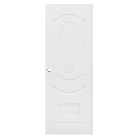 ประตูห้องน้ำ UPVC MODERNWOOD REVO MLIR002 70X200 ซม. สีขาว เจาะลูกบิด_0