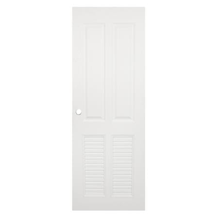 ประตูห้องน้ำ UPVC MODERNWOOD REVO MLIR005 70X200 ซม. สีขาว เจาะลูกบิด_0