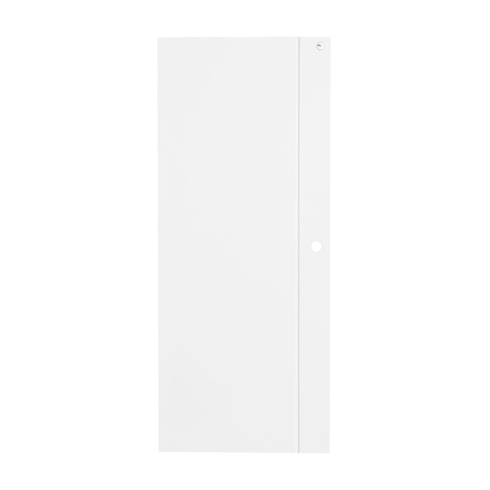 ประตูภายใน UPVC MODERNWOOD REVO MWNR001 80X200 ซม. สีขาว เจาะลูกบิด