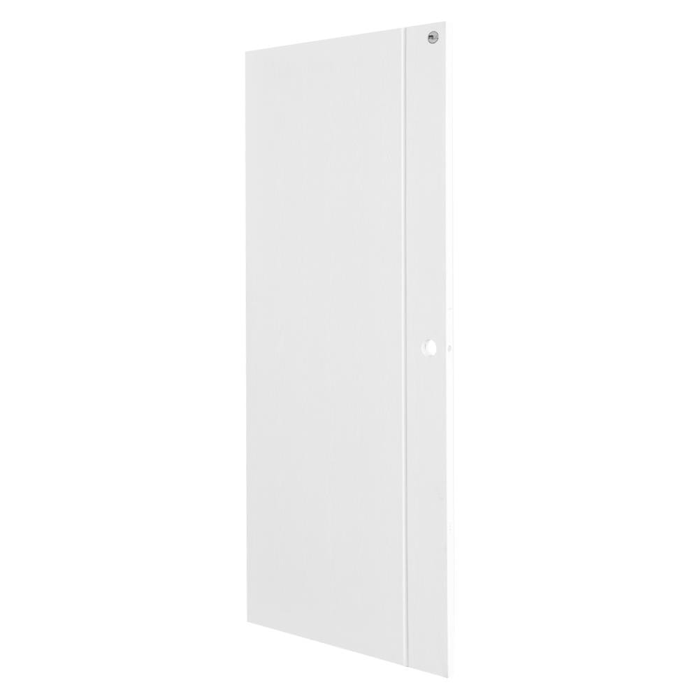 ประตูภายใน UPVC MODERNWOOD REVO MWNR001 80X200 ซม. สีขาว เจาะลูกบิด