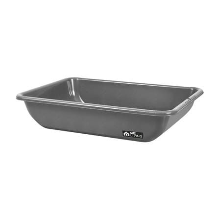 กล่องพลาสติก ME LIVING 70X49X14.5 ซม. สีเทา_0