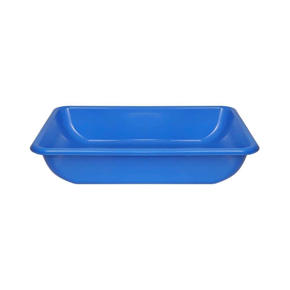 กล่องพลาสติกเหลี่ยม ME LIVING 70X49X14.5 ซม. สีน้ำเงิน