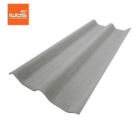 กระเบื้องหลังคา ลอนคู่ ตราเพชร 0.5x50x150 ซม. สีธรรมชาติ_0