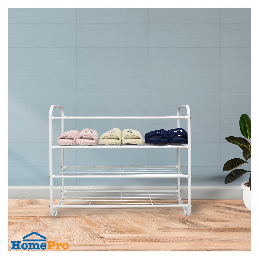 ชั้นวางรองเท้า 4 ชั้น STACKO KEEP 70x27x58 ซม. สีขาว