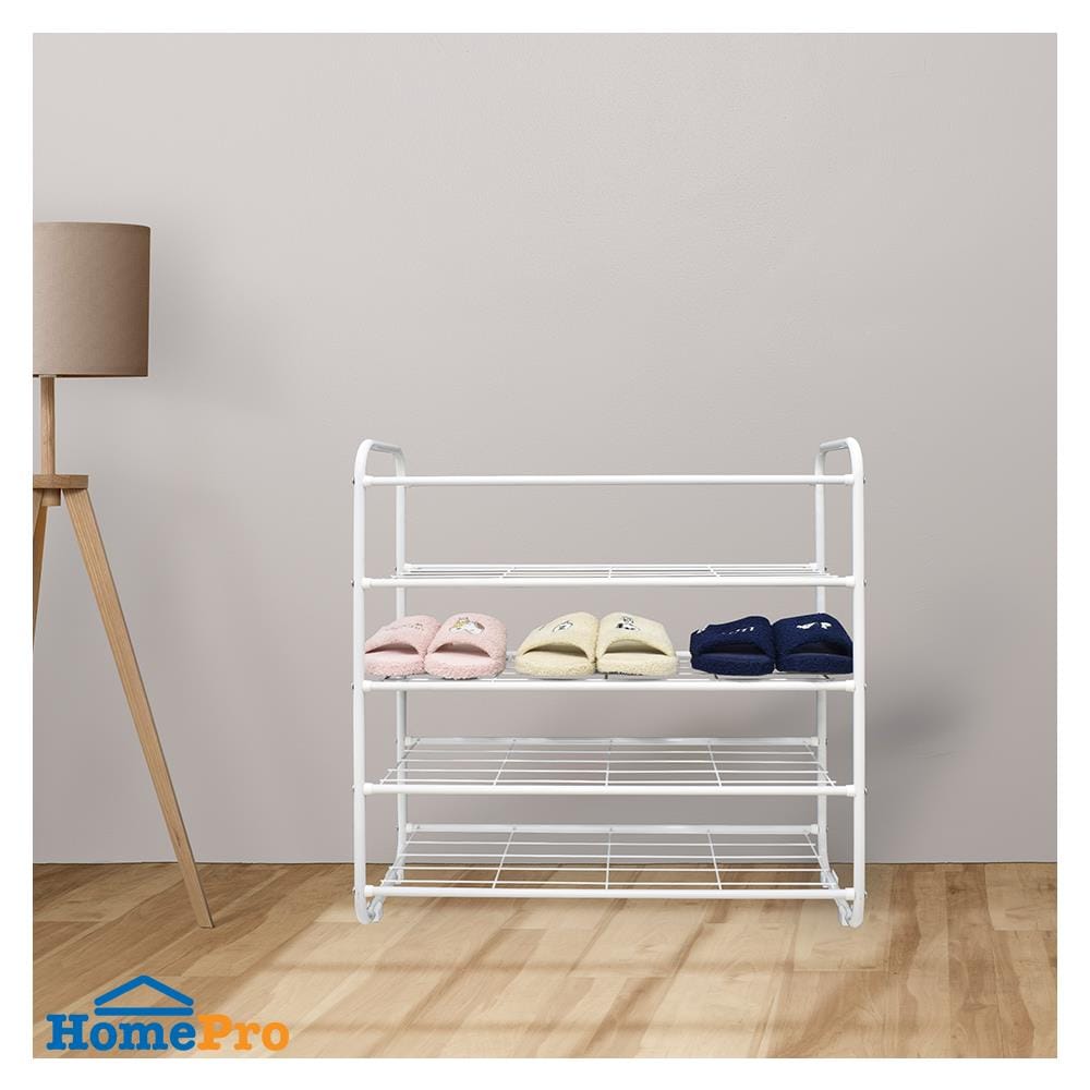 ชั้นวางรองเท้า 5 ชั้น STACKO KEEP 70x27x72 ซม. สีขาว