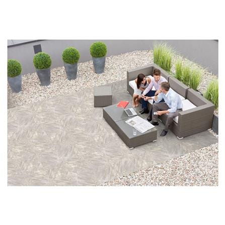 กระเบื้องพื้นพอร์ซเลน  16x16 นิ้ว COTTO อัลวาเรส กริจิโอ เทา ExC 0.96M2_5