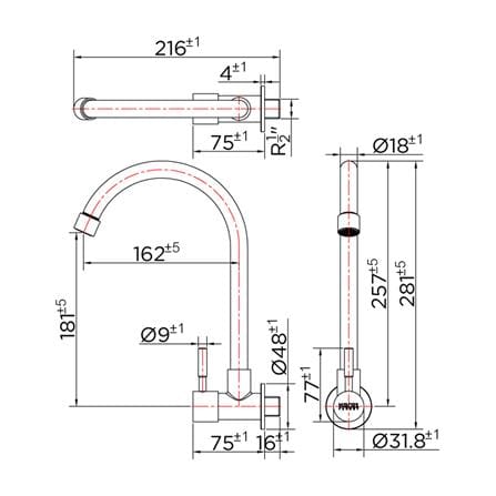 ก๊อกซิงค์ KARAT FAUCET KF-79-531-63 สเตนเลส_2