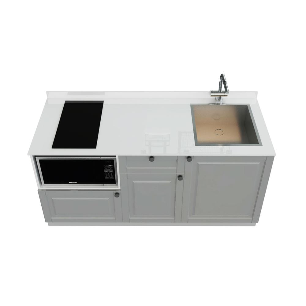 ครัวไม้สำเร็จ STARMARK ALICE BASE R 166 ซม.