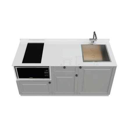 ครัวไม้สำเร็จ STARMARK ALICE BASE R 166 ซม._2