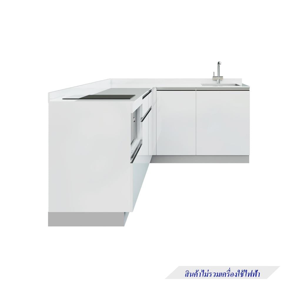 ครัวไม้สำเร็จ STARMARK BLANCE BASE_L_R 220 ซม.