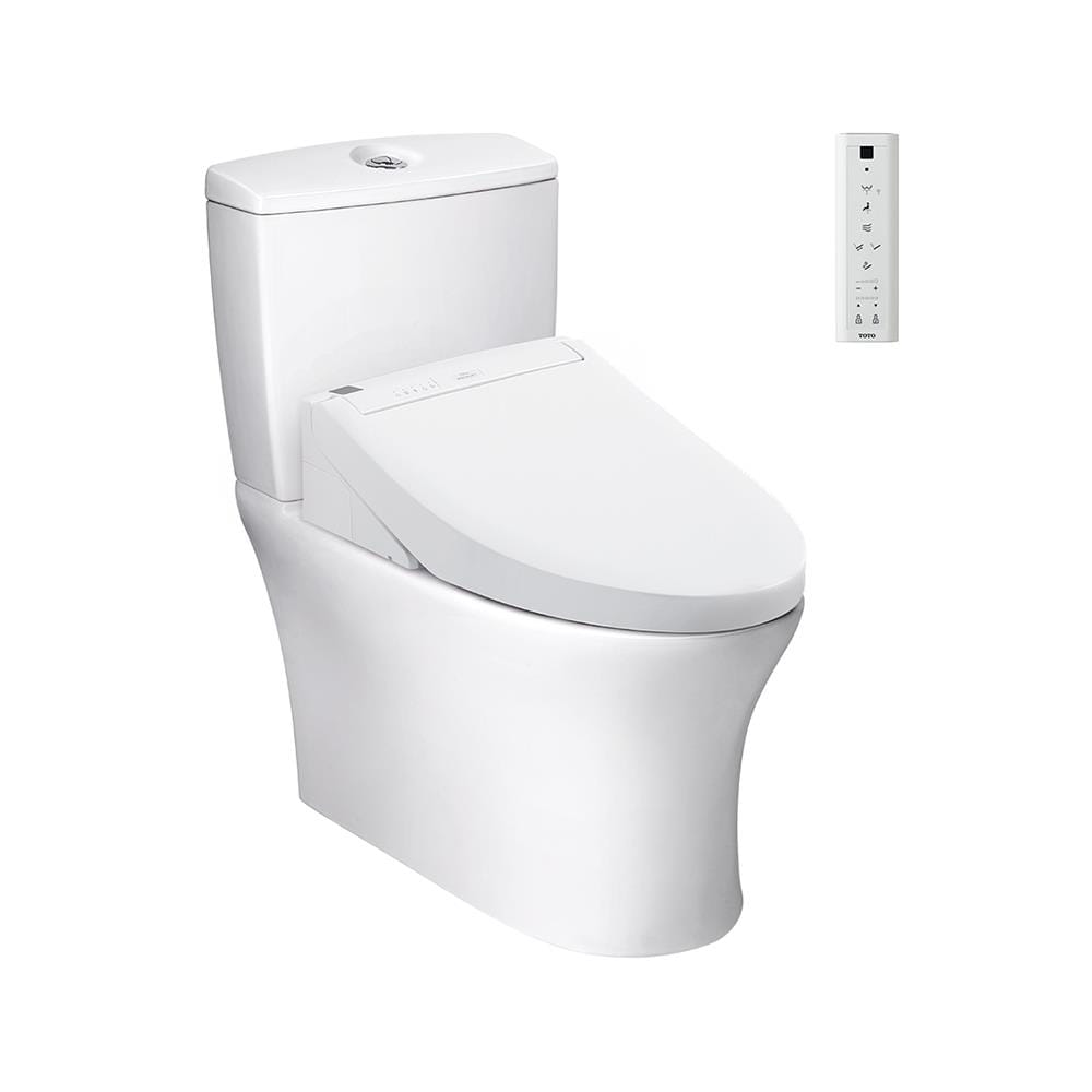 สุขภัณฑ์ 2 ชิ้น พร้อมฝาอัตโนมัติ TOTO CST920UW3R 3/4.5 ลิตร สีขาว