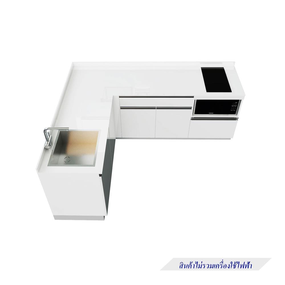 ครัวไม้สำเร็จ STARMARK BLANCE BASE_L_L 220 ซม.