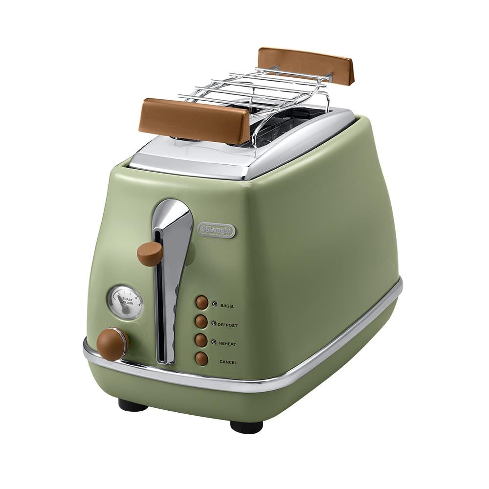 เครื่องปิ้งขนมปัง DELONGHI CTOV2103 สีเขียว