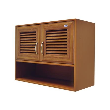 ตู้แขวนช่องโล่ง WING WT-777 84.6x64 ซม. สีไม้สัก_1
