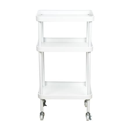 ชั้นวางของ 3 ชั้น มีล้อ STACKO DAISY 38x26x73 ซม. สีขาว_1