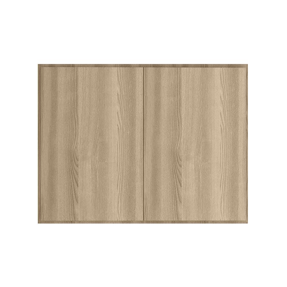 บานซิงค์คู่ PARAZZO ENZO 80x60 ซม. สีเนเชอรัลโอ๊ก
