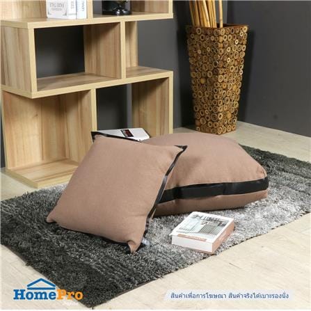 เบาะรองนั่ง HOME LIVING STYLE RUSTIC 20X20 นิ้ว สีน้ำตาล_4