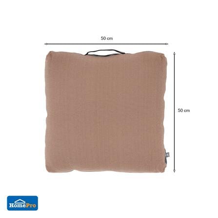 เบาะรองนั่ง HOME LIVING STYLE RUSTIC 20X20 นิ้ว สีน้ำตาล_6