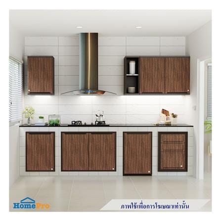 ตู้ลิ้นชัก 3 ชั้น ลูกฟัก KING PLATINUM P2 MATT สีน้ำตาล_2