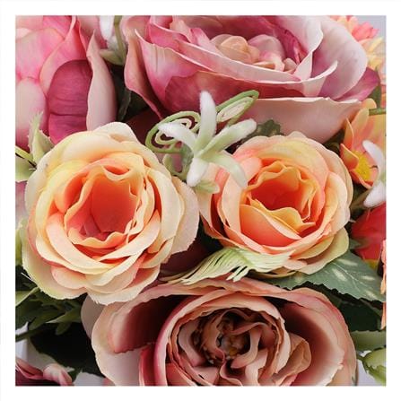 ดอกไม้ประดิษฐ์ในแจกัน ME LIVING CALLA สีส้ม_1