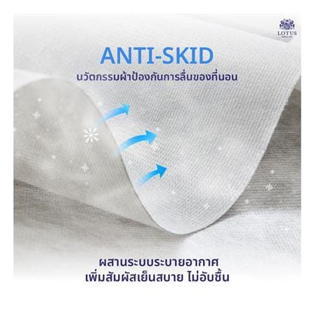 ที่นอนไฮบริด 3.5 ฟุต สุญญากาศ LOTUS รุ่น I-LATEX I พร้อมหมอนหนุน 1 ชิ้น_14
