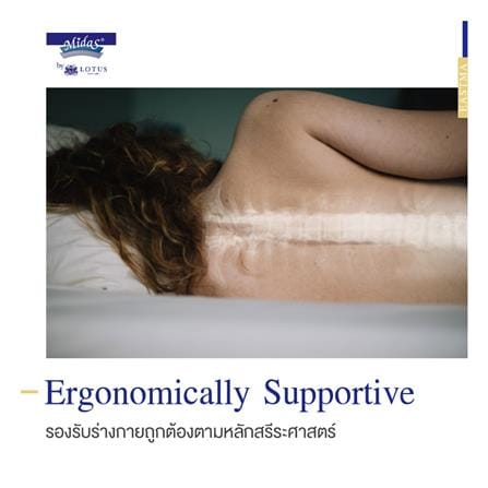 ที่นอนไฮบริด 6 ฟุต สุญญากาศ MIDAS รุ่น EASTMA 1000 พร้อมหมอนหนุน 2 ชิ้น_12