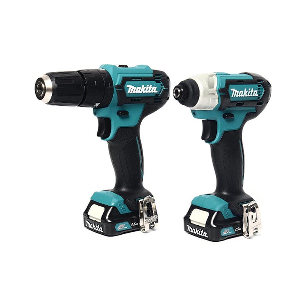 ชุดสว่านไร้สาย (พร้อมแบตเตอรี่) MAKITA CLX228X1 12 โวลต์