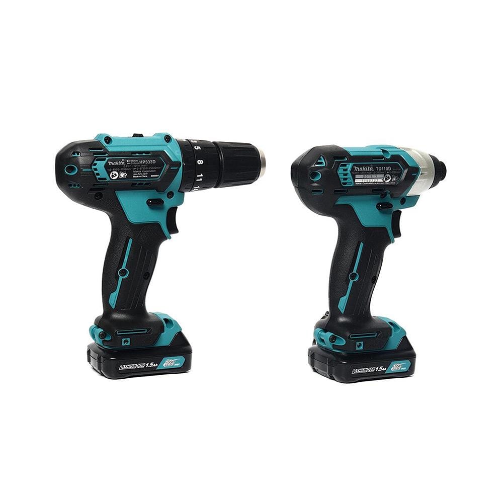 ชุดสว่านไร้สาย (พร้อมแบตเตอรี่) MAKITA CLX228X1 12 โวลต์