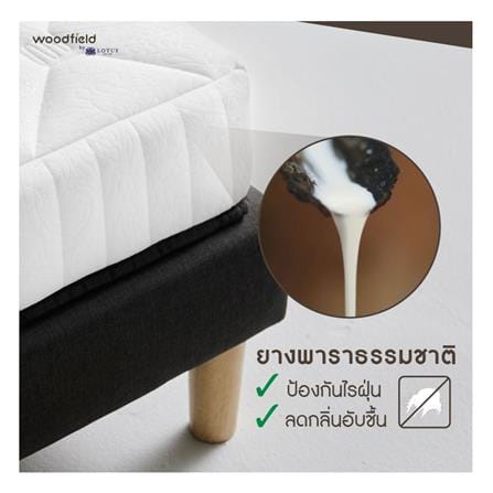 ที่นอนไฮบริด 6 ฟุต สุญญากาศ WOODFIELD รุ่น E-HYBRID III พร้อมหมอนหนุน 2 ชิ้น_10