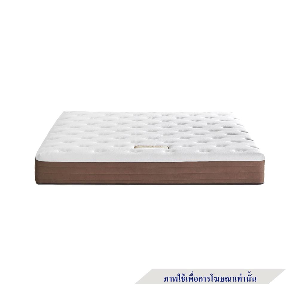 ที่นอนไฮบริด 3.5 ฟุต สุญญากาศ WOODFIELD รุ่น E-HYBRID III พร้อมหมอนหนุน 1 ชิ้น