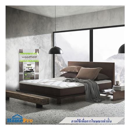ที่นอนไฮบริด 3.5 ฟุต สุญญากาศ WOODFIELD รุ่น E-HYBRID III พร้อมหมอนหนุน 1 ชิ้น_4