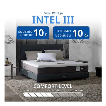 ที่นอนสปริง 6 ฟุต LOTUS รุ่น INTEL III พร้อมหมอนหนุน 2 ชิ้น_15