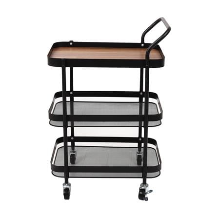 ชั้นวางของ 3 ชั้น มีล้อ STACKO BLISS 50x39x74 ซม. สีดำ_1