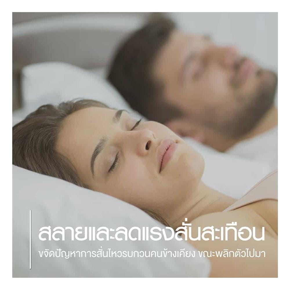 ที่นอนไฮบริด 6 ฟุต สุญญากาศ LOTUS รุ่น I-LATEX II พร้อมหมอนหนุน 2 ชิ้น