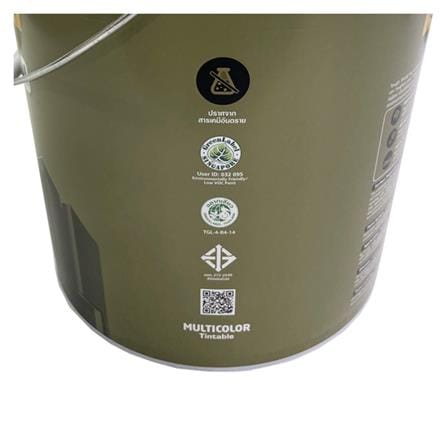 สีน้ำทาภายนอก ชนิดกึ่งเงา JOTUN TOUGH SHIELD BASE A สีขาว 9 ลิตร_2