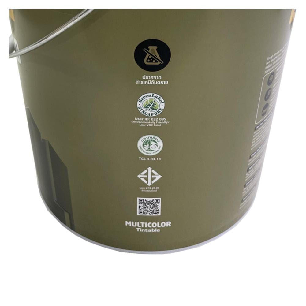 สีน้ำทาภายนอก ชนิดกึ่งเงา JOTUN TOUGH SHIELD BASE B สีขาว 9 ลิตร