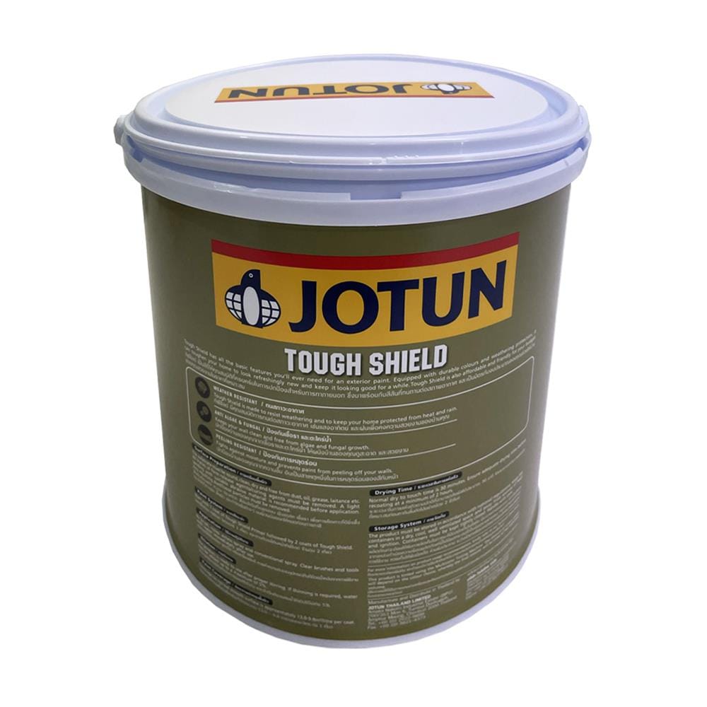 สีน้ำทาภายนอก ชนิดด้าน JOTUN TOUGH SHIELD BASE AA สีขาว 3.6 ลิตร