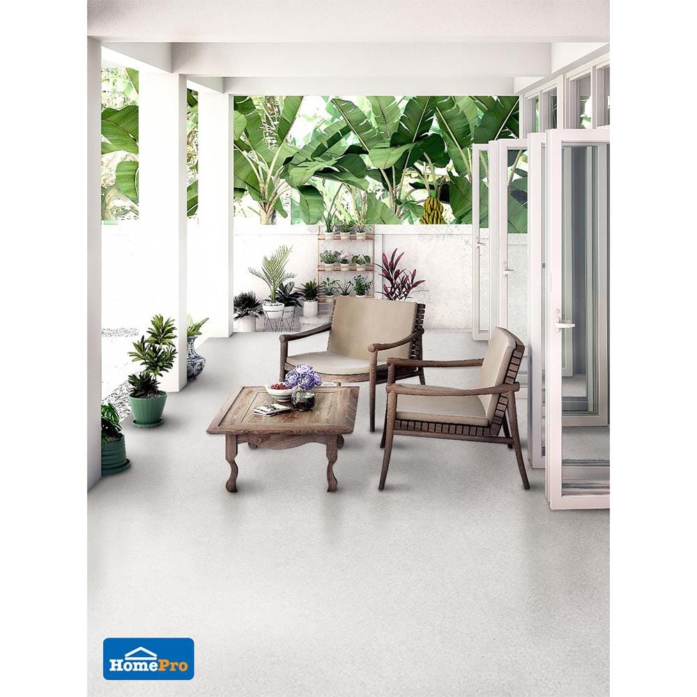 กระเบื้องพื้นพอร์ซเลน 60x60 ซม. CERGRES อเล็กซี่ ไลท์เกรย์ A 1.44 ตร.ม.