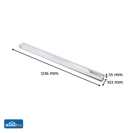 โคมโรงงานติดลอย CARINI NY1X18F 1x120 ซม. สีขาว_6