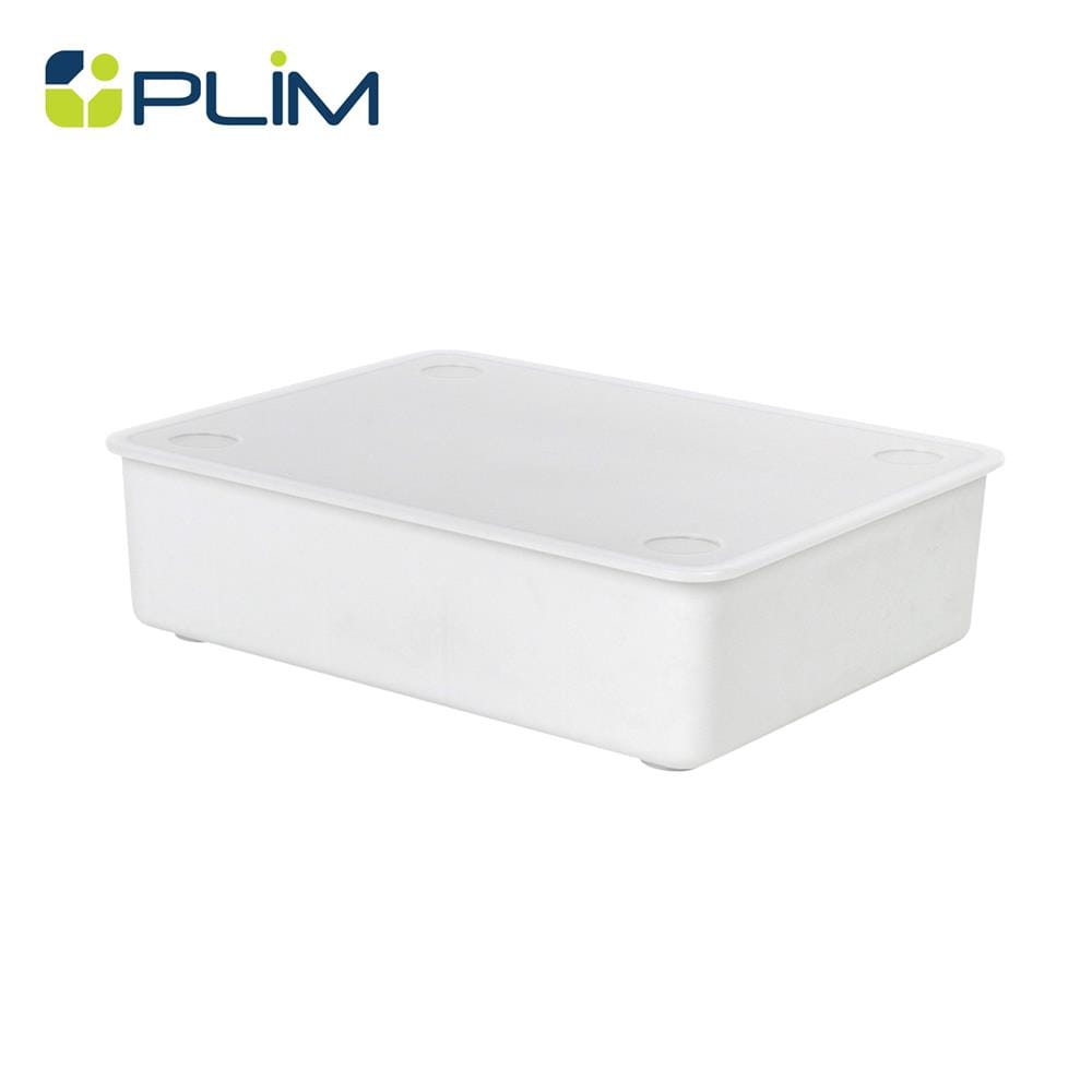 กล่องจัดเก็บถุงเท้า 15 ช่อง PLIM SIZE L สีเทา